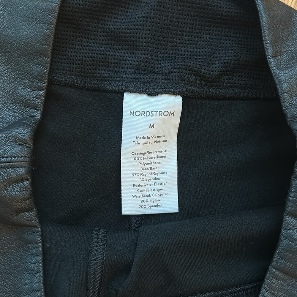 Nordstrom Faux leather leggings - Picture 5 of 7